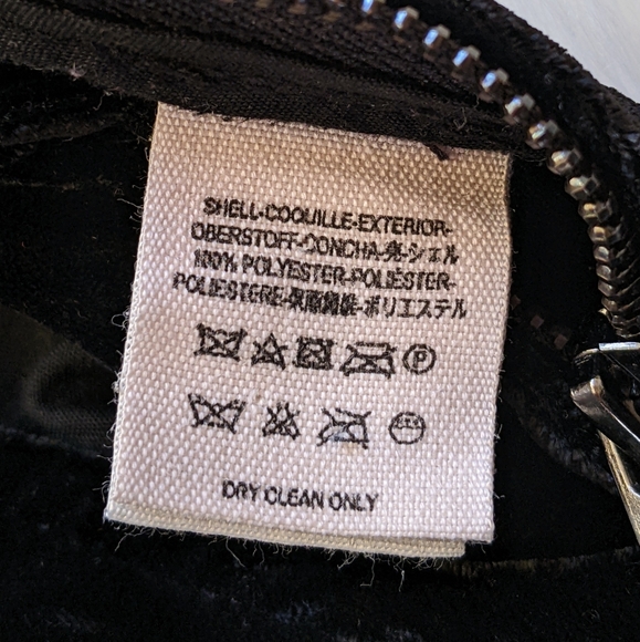 Free People Black Velvet Overalls | Size 27 - Picture 8 of 13